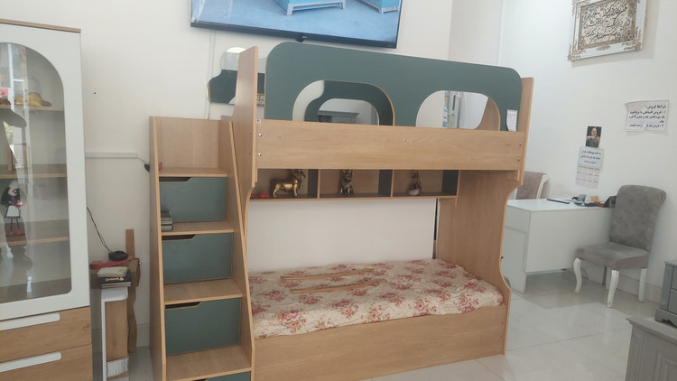 تخت دو طبقه مدل عرشیا